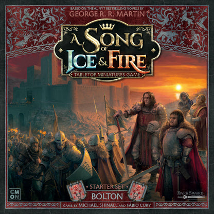 Image of A Song of Fire & Ice Miniatures Game: Bolton Starter Set SIF005 Game Thrones