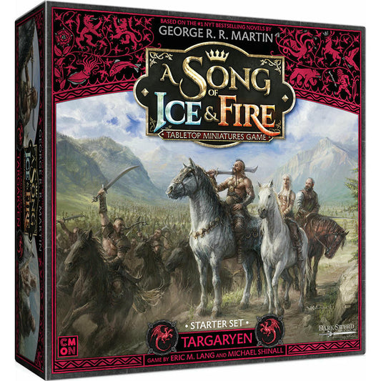 Image of A Song of Fire & Ice Miniatures Game: Targaryen Starter Set SIF006 Game Thrones