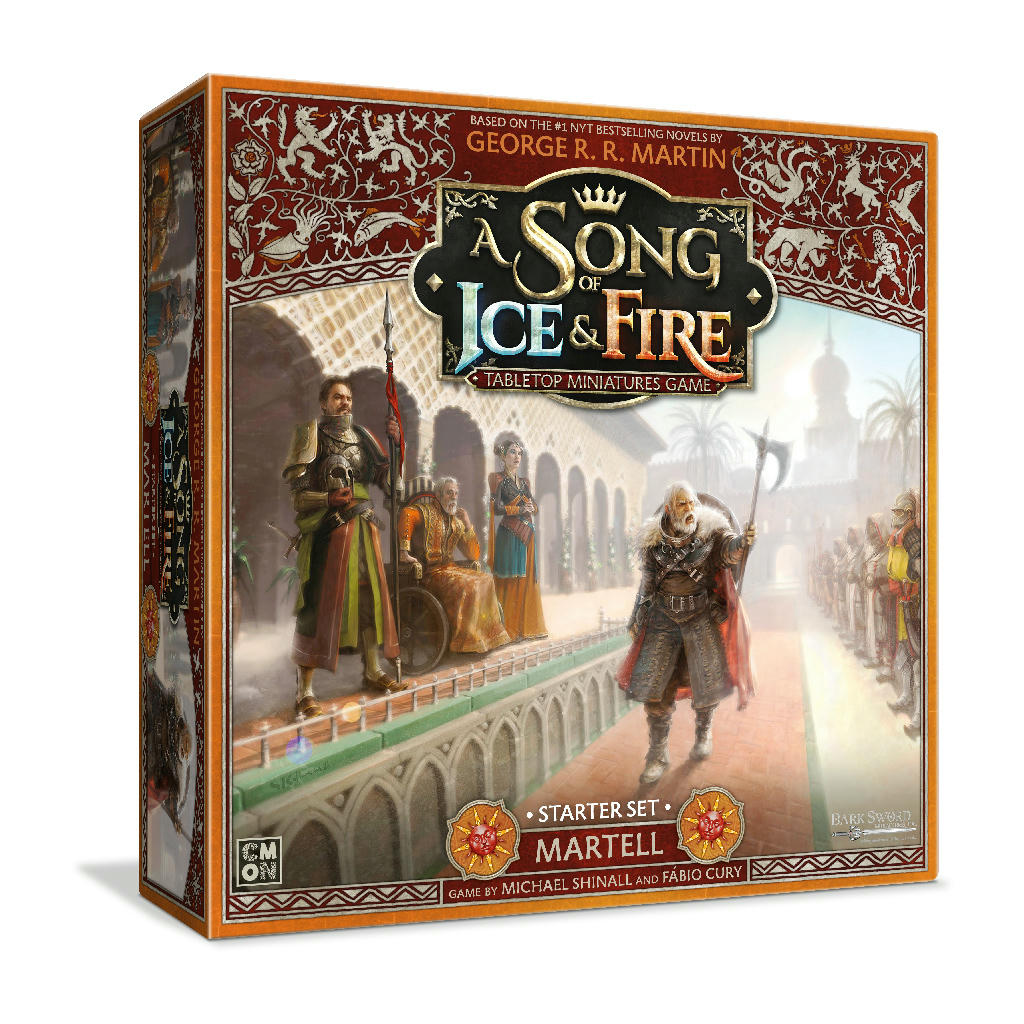 Image of A Song of Fire & Ice Miniatures Game: Martell Starter Set SIF007 Game Thrones