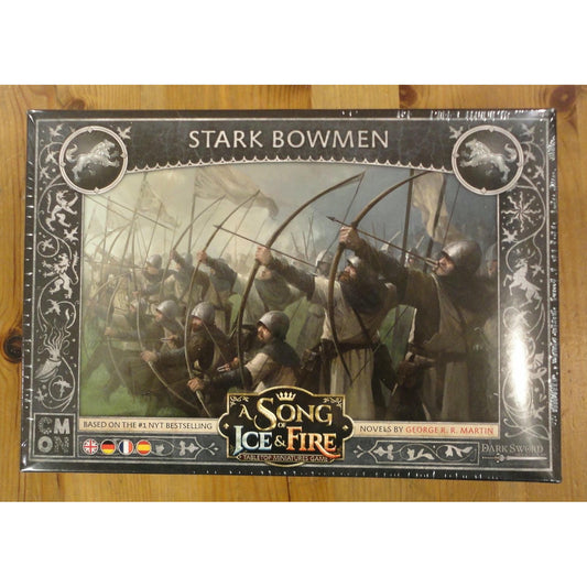 Image of A Song of Fire & Ice Miniatures Game House Stark Bowmen SIF106 Mutli-Lang