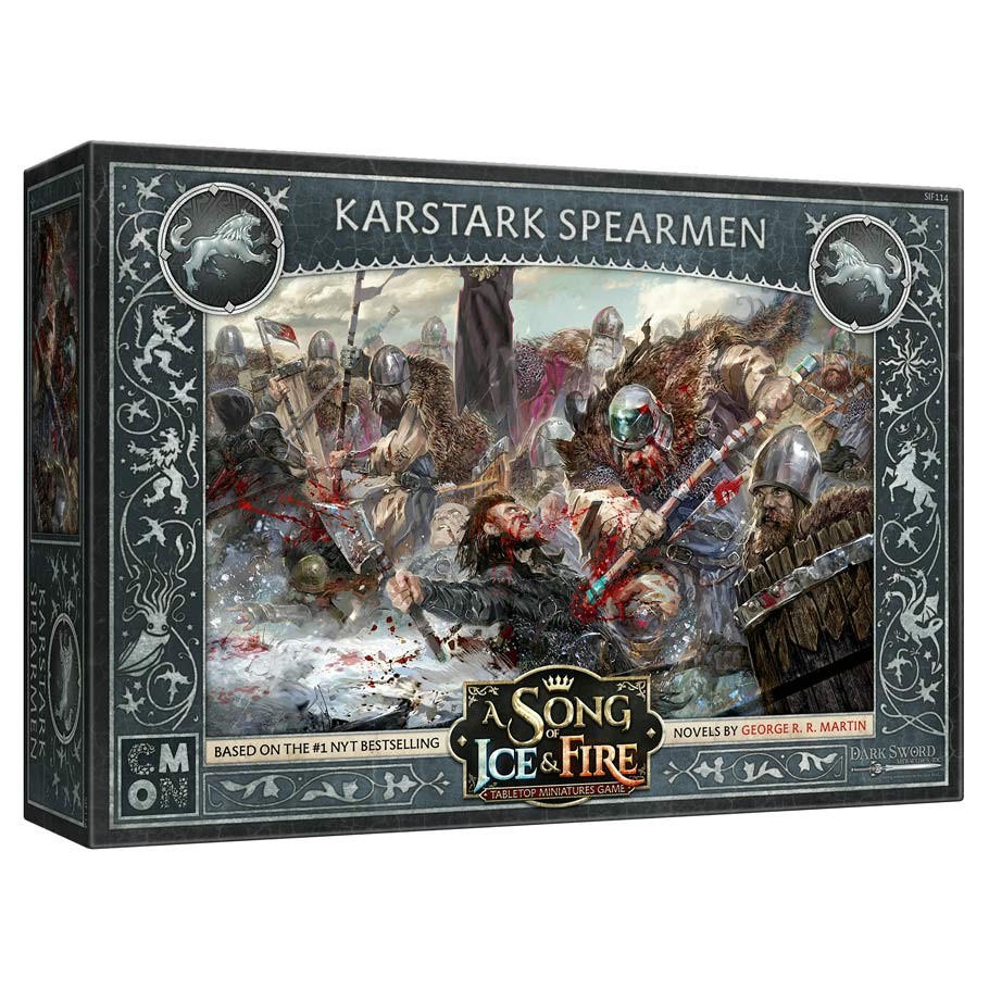 Image of A Song of Fire & Ice Miniatures Game: Karstark Spearmen Expansion COLSIF114