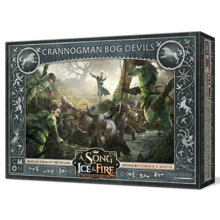 Image of A Song of Fire & Ice Miniatures Game: Crannogman Bog Devils Expansion Set SIF117