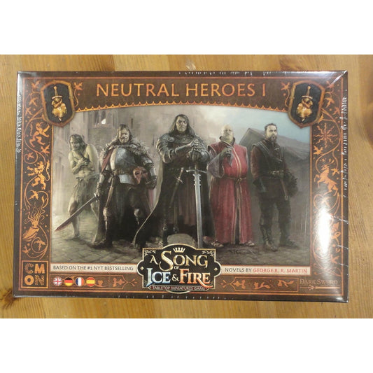 Image of A Song of Fire & Ice Miniatures Game: Neutral Heroes I Expansion #1 Multi-Lang