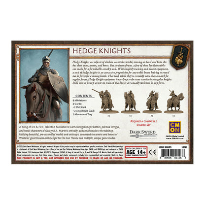 Image of A Song of Fire & Ice Miniatures Game: Neutral Hedge Knights Expansion (Multi-L)