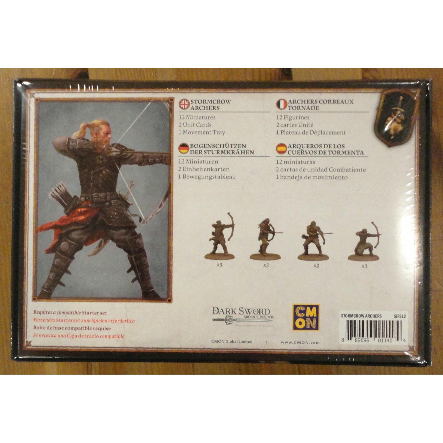 Image of A Song of Fire & Ice Miniatures Game: Stormcrow Archers Expansion Multi-Lang