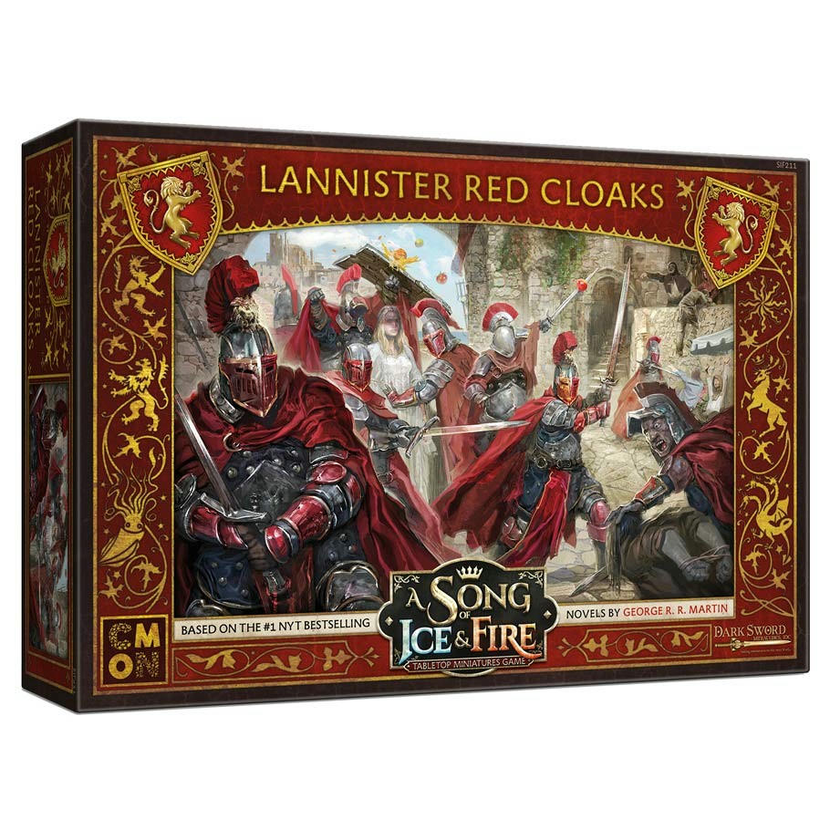 Image of A Song of Fire & Ice Miniatures Game: Lannister Red Cloaks Expansion COLSIF211