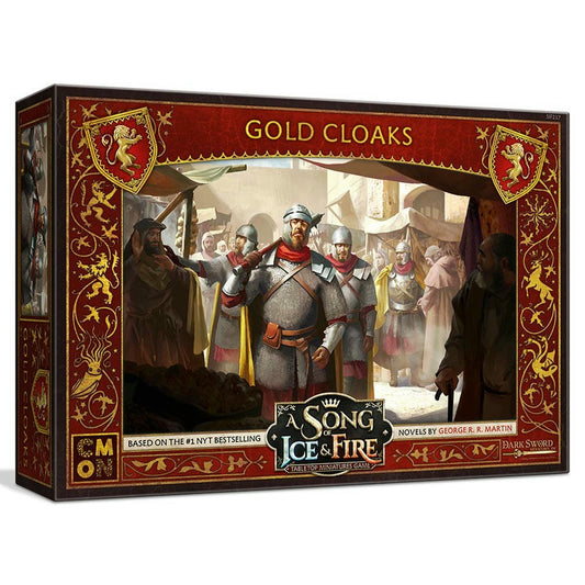 Image of A Song of Fire & Ice Miniatures Game Lannister Gold Cloaks Expansion Set SIF217