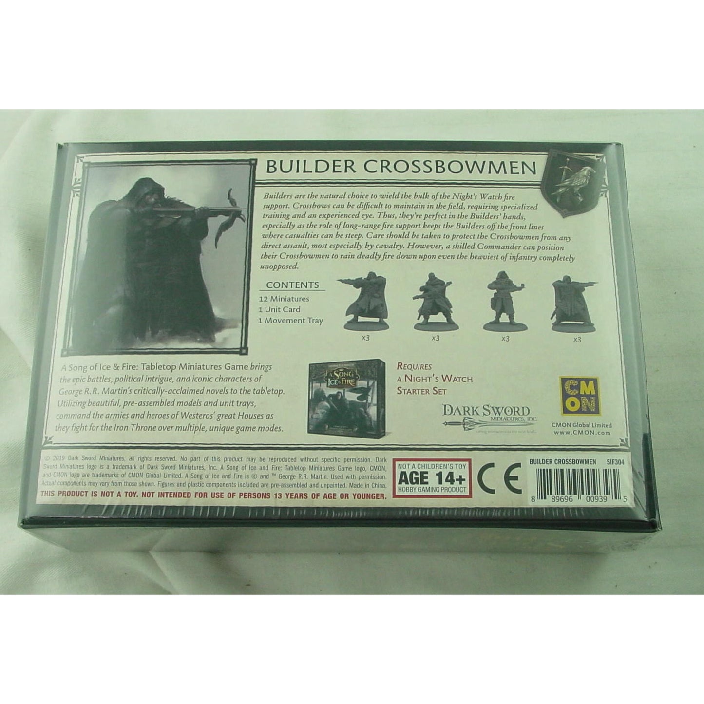 Image of A Song of Fire & Ice Miniatures Game Night's Watch Builder Crossbowmen Expansion