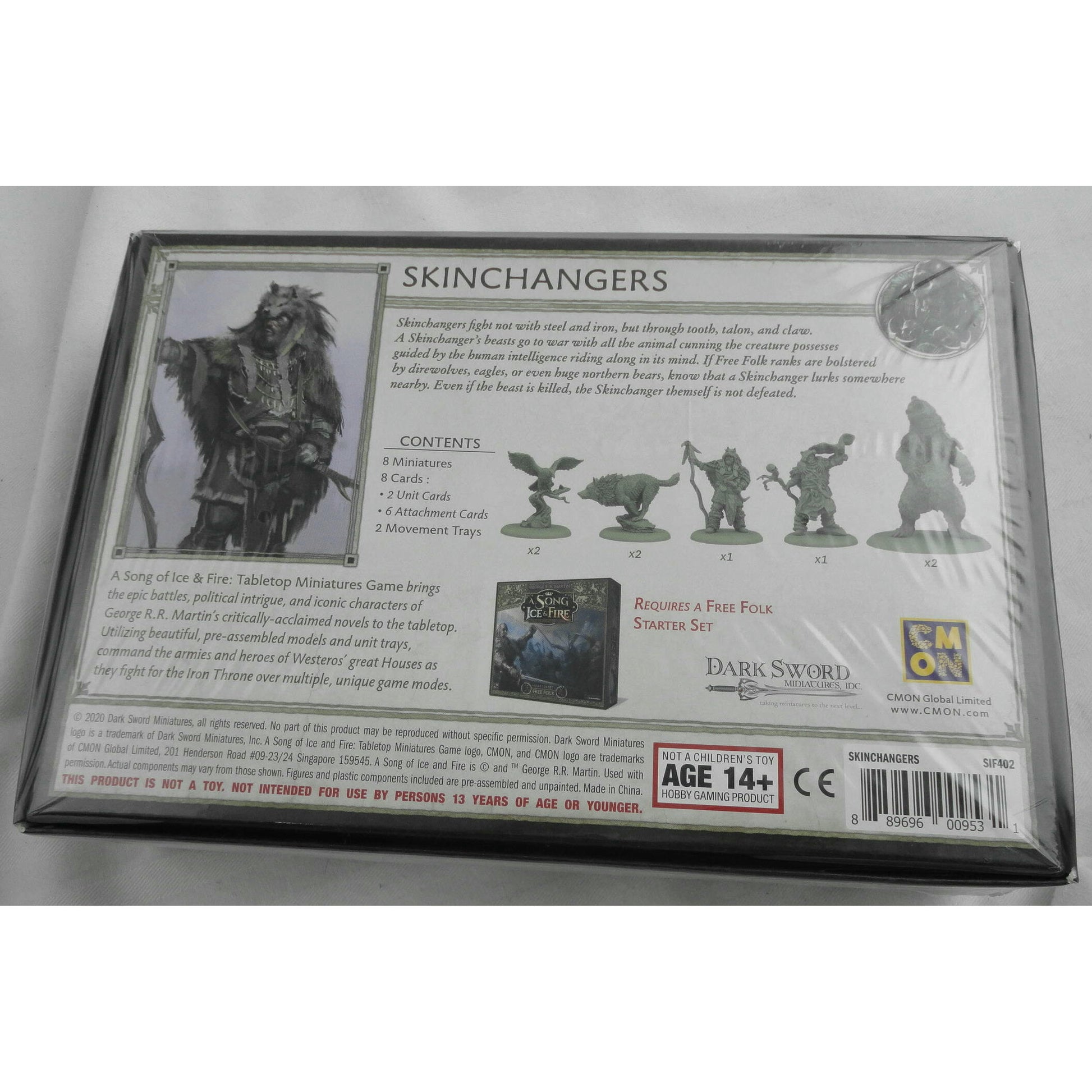 Image of A Song of Fire & Ice Miniatures Game: Free Folk Skinchangers COLSIF402