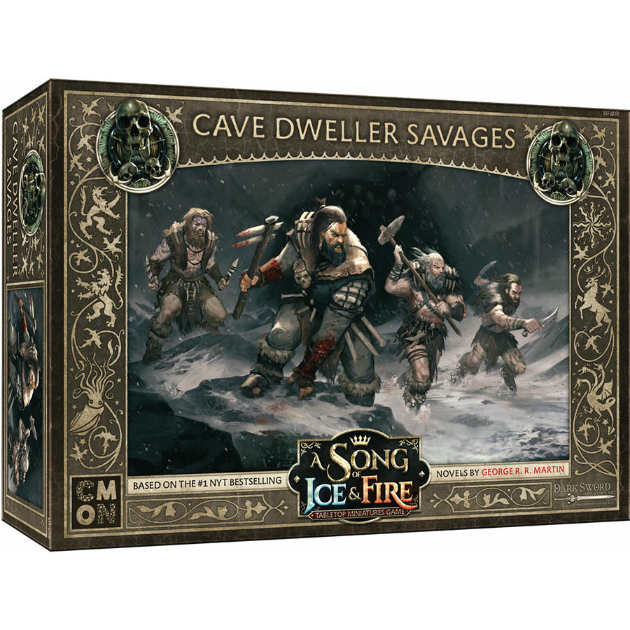 Image of A Song of Fire & Ice Miniatures Game: Free Folk Cave Dweller Savages COLSIF408
