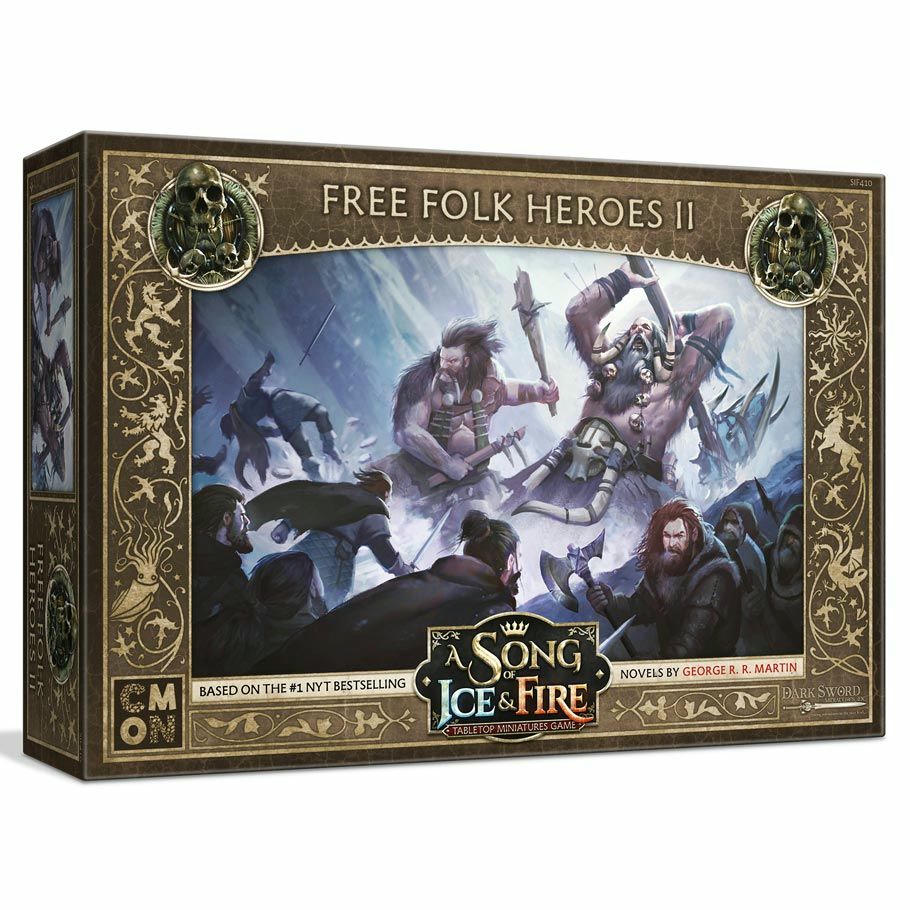 Image of A Song of Fire & Ice Miniatures Game: Free Folk Heroes II Expansion Set SIF410