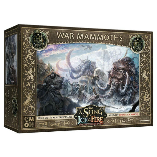 Image of A Song of Fire & Ice Miniatures Game: Free Folk War Mammoths COLSIF412