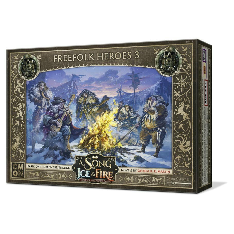 Image of A Song of Fire & Ice Miniatures Game: Free Folk Heroes 3 Expansion Set SIF415