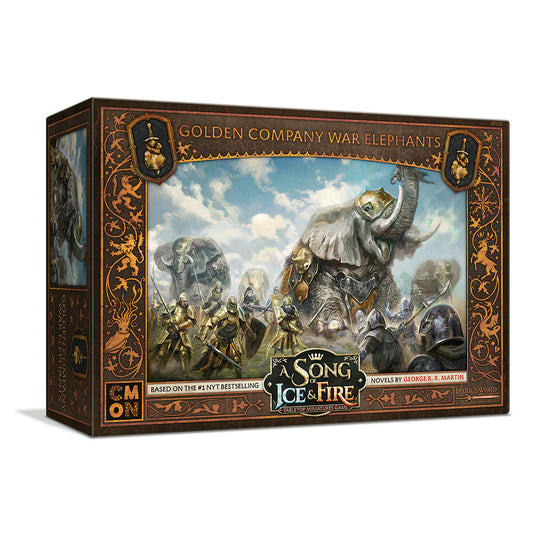 Image of A Song of Fire & Ice Miniatures Game Golden Company War Elephants Expansion