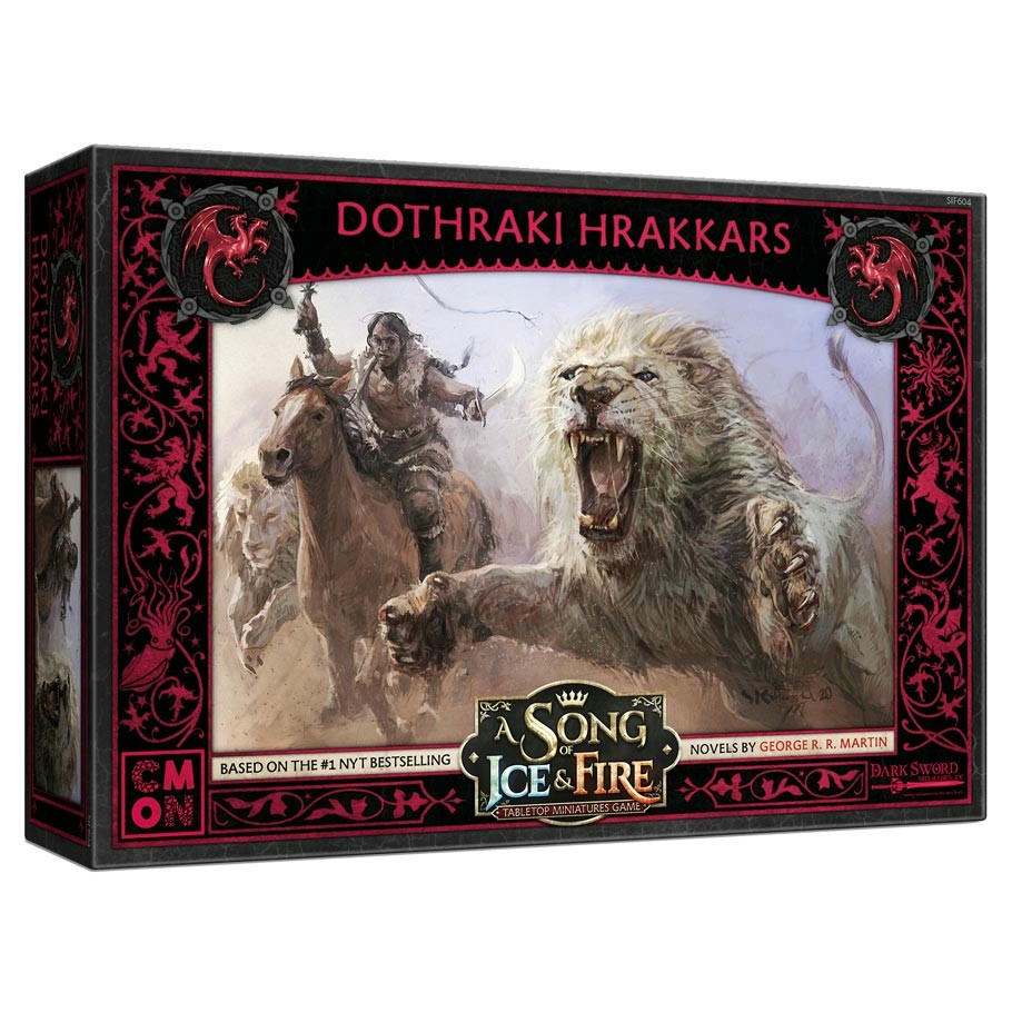 Image of A Song of Fire & Ice Miniatures Game: Targaryen Dothraki Hrakkars COLSIF604