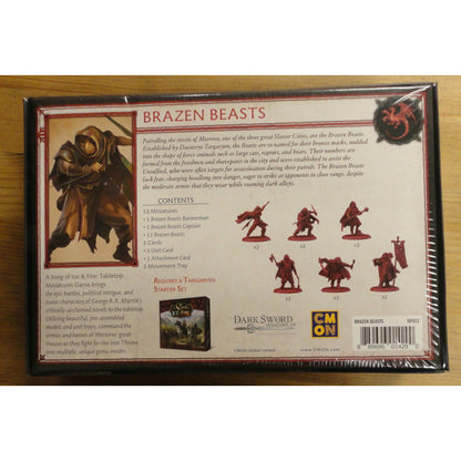 Image of A Song of Fire & Ice Miniatures Game: Targaryen Brazen Beasts COLSIF611