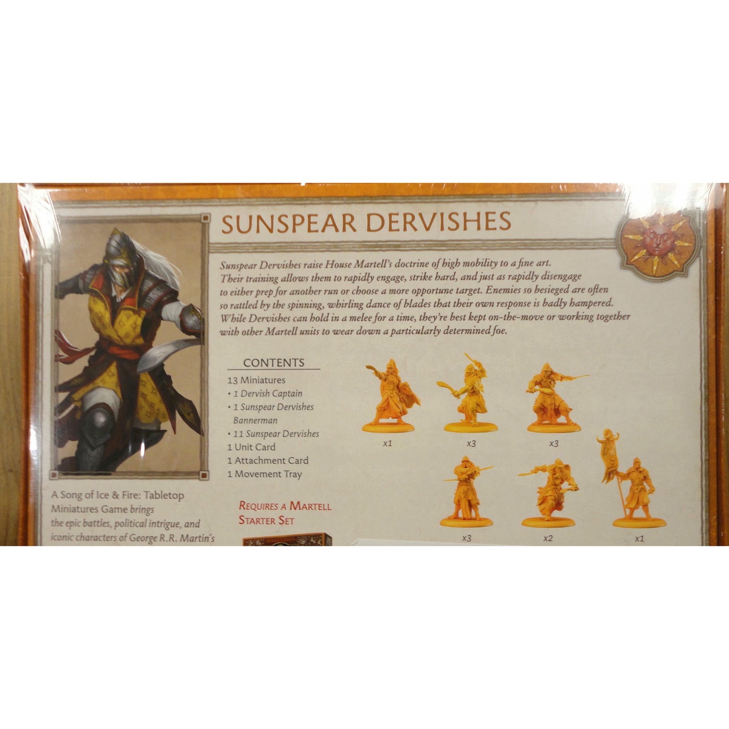 Image of A Song of Fire & Ice Miniatures Game Martell Sunspear Dervishes COLSIF703