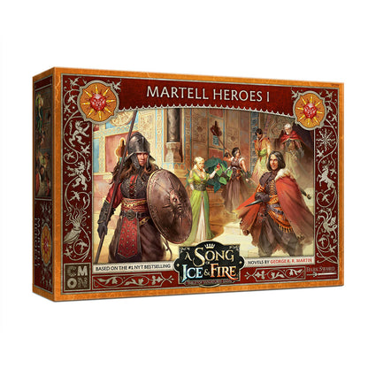 Image of A Song of Fire & Ice Miniatures Game Martell Heroes I Expansion Set COLSIF709