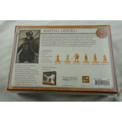 Image of A Song of Fire & Ice Miniatures Game Martell Heroes I Expansion Set COLSIF709