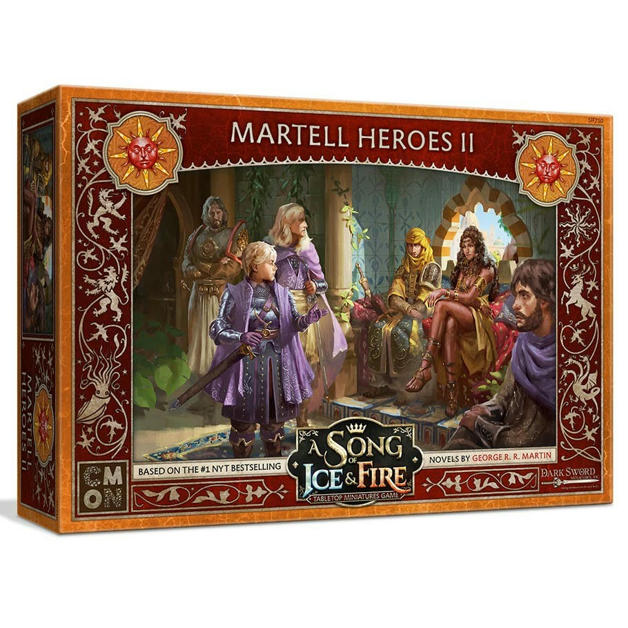 Image of A Song of Fire & Ice Miniatures Game: Martell Heroes 2 Expansion SIF710