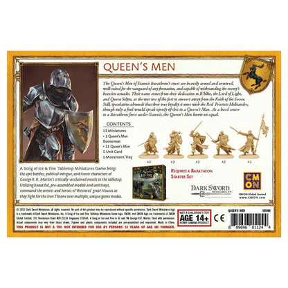 Image of A Song of Fire & Ice Miniatures Game Baratheon Queen's Men Expansion SIF806
