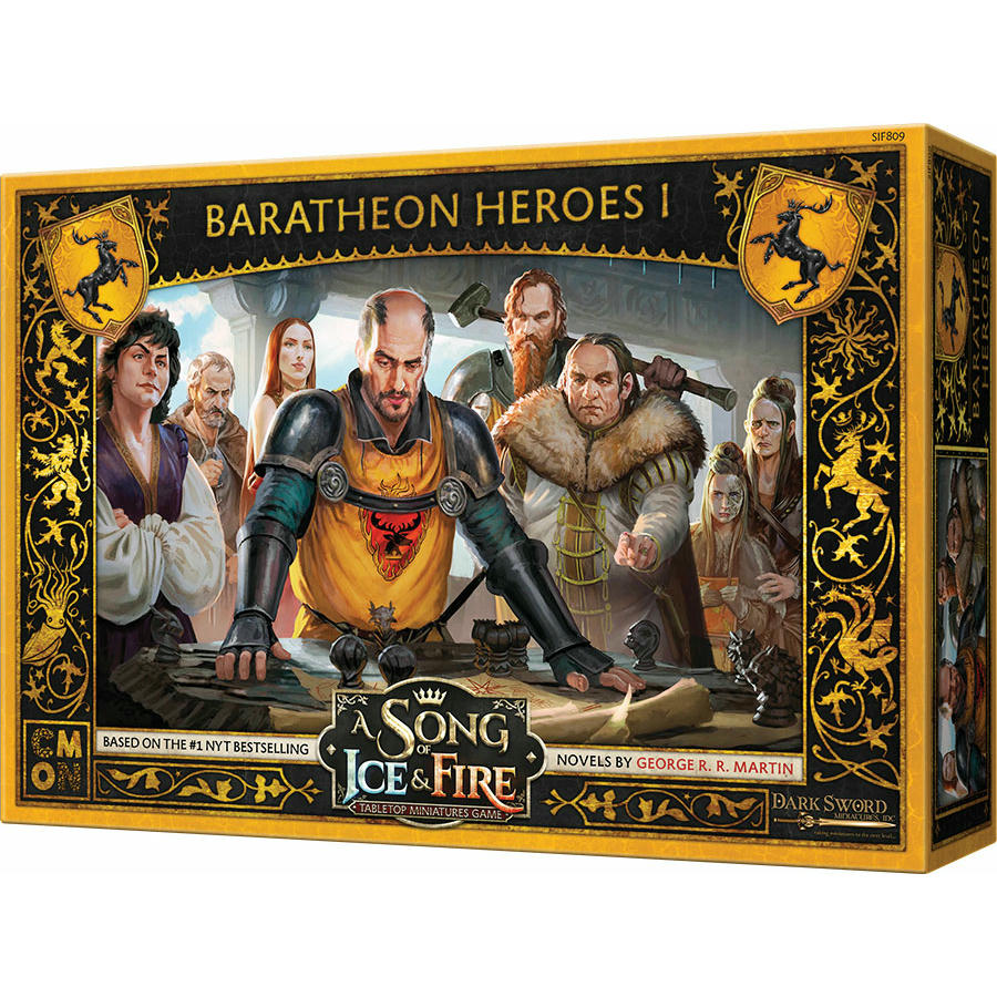Image of A Song of Fire & Ice Miniatures Game: Baratheon Heroes I Expansion SIF809