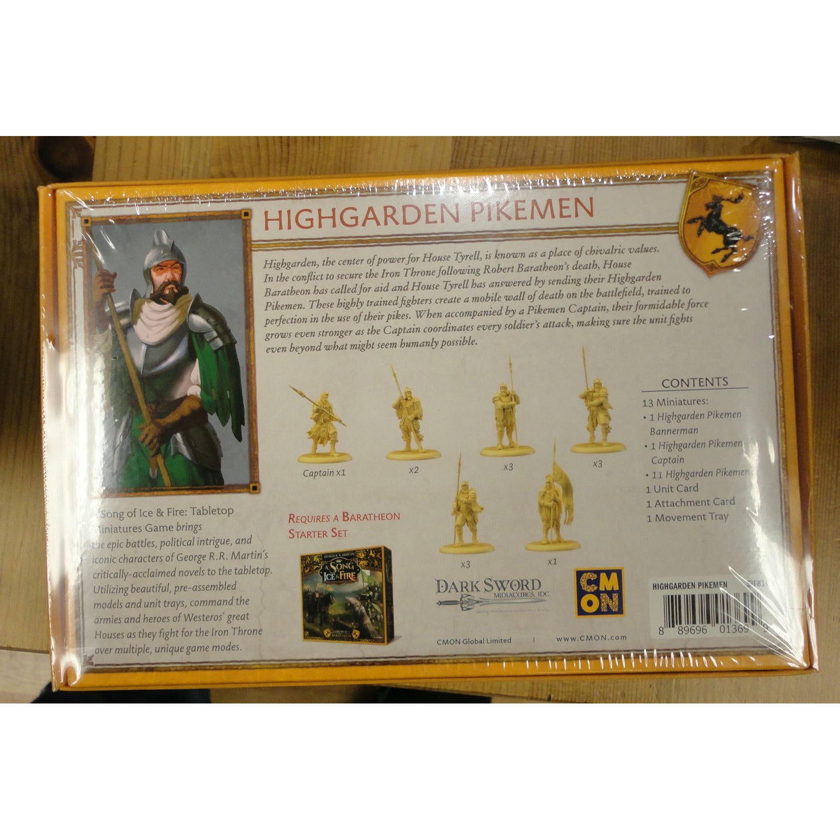 Image of A Song of Fire & Ice Miniatures Game Highgarden Pikemen SIF814