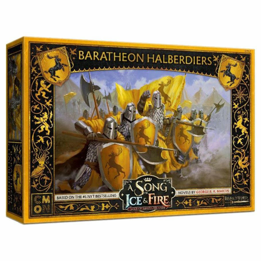 Image of A Song of Fire & Ice Miniatures Game: Baratheon Halberdiers Expansion SIF817