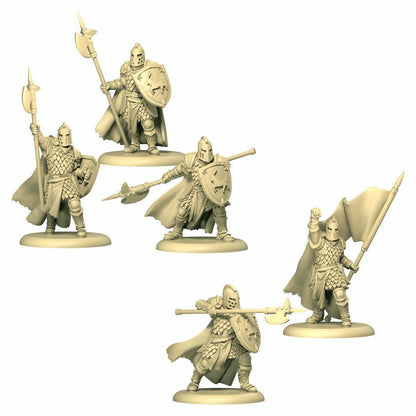 Image of A Song of Fire & Ice Miniatures Game: Baratheon Halberdiers Expansion SIF817
