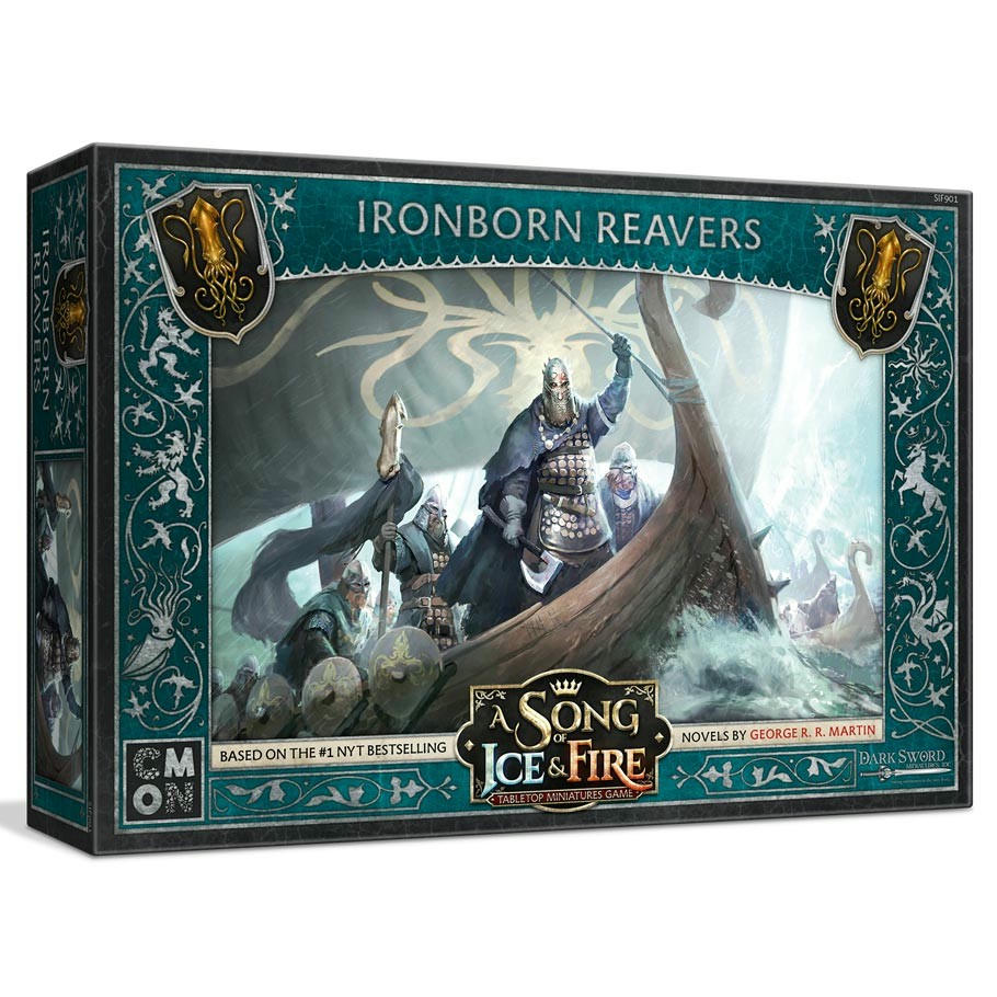 Image of A Song of Fire & Ice Miniatures Game: Greyjoy Ironborn Reavers Expansion SIF901
