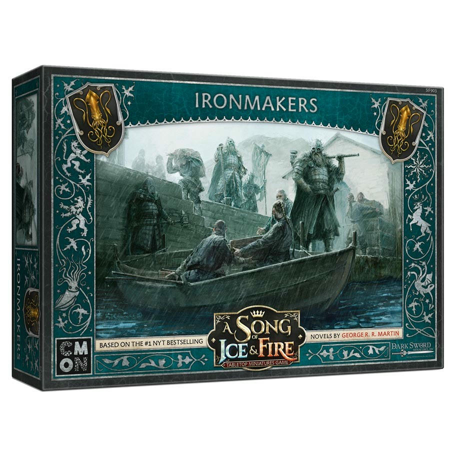 Image of A Song of Fire & Ice Miniatures Game: Greyjoy Ironmakers Expansion SIF903