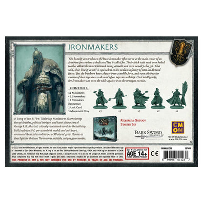 Image of A Song of Fire & Ice Miniatures Game: Greyjoy Ironmakers Expansion SIF903