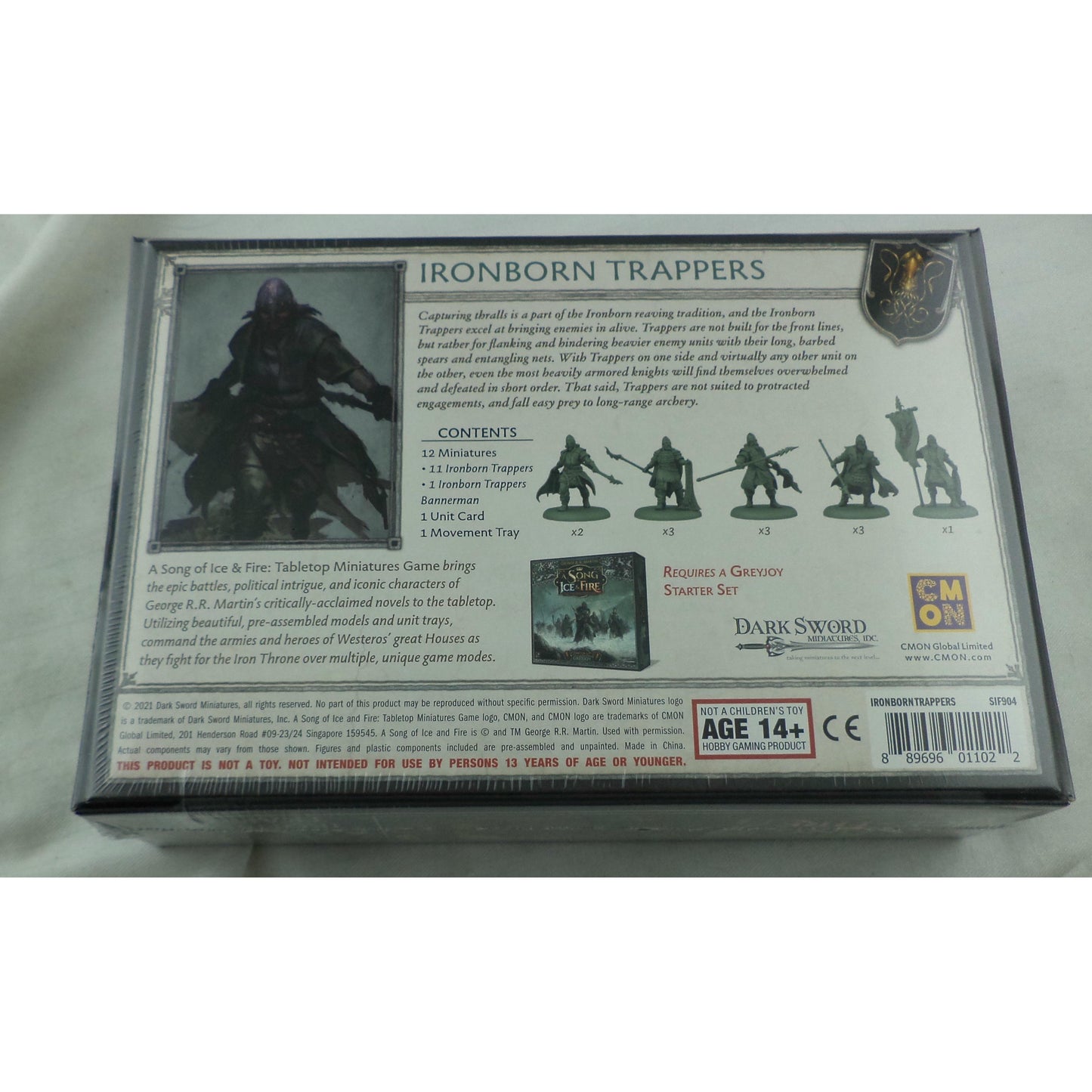 Image of A Song of Fire & Ice Miniatures Game: Greyjoy Ironborn Trappers Expansion SIF904