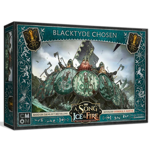 Image of A Song of Fire & Ice Miniatures Game: Greyjoy Blacktyde Chosen Expansion SIF906