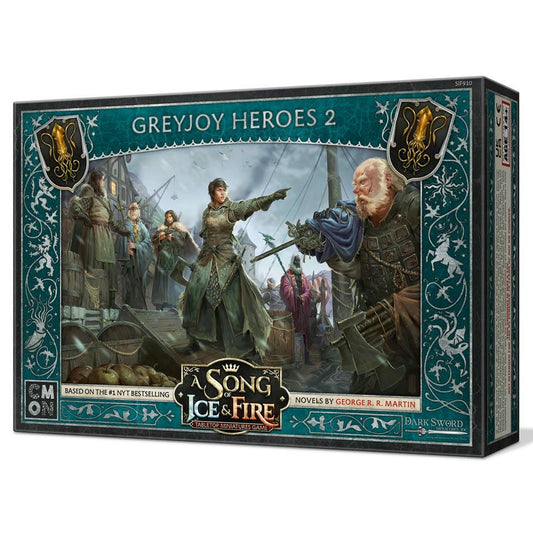 Image of A Song of Fire & Ice Miniatures Game: Greyjoy Heroes 2 Expansion COLSIF910