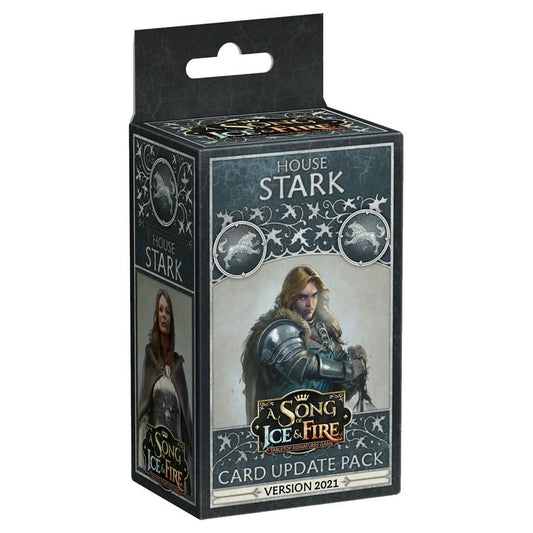 Image of A Song of Fire & Ice Miniatures Game: Stark Faction Card Update Pack (2021)