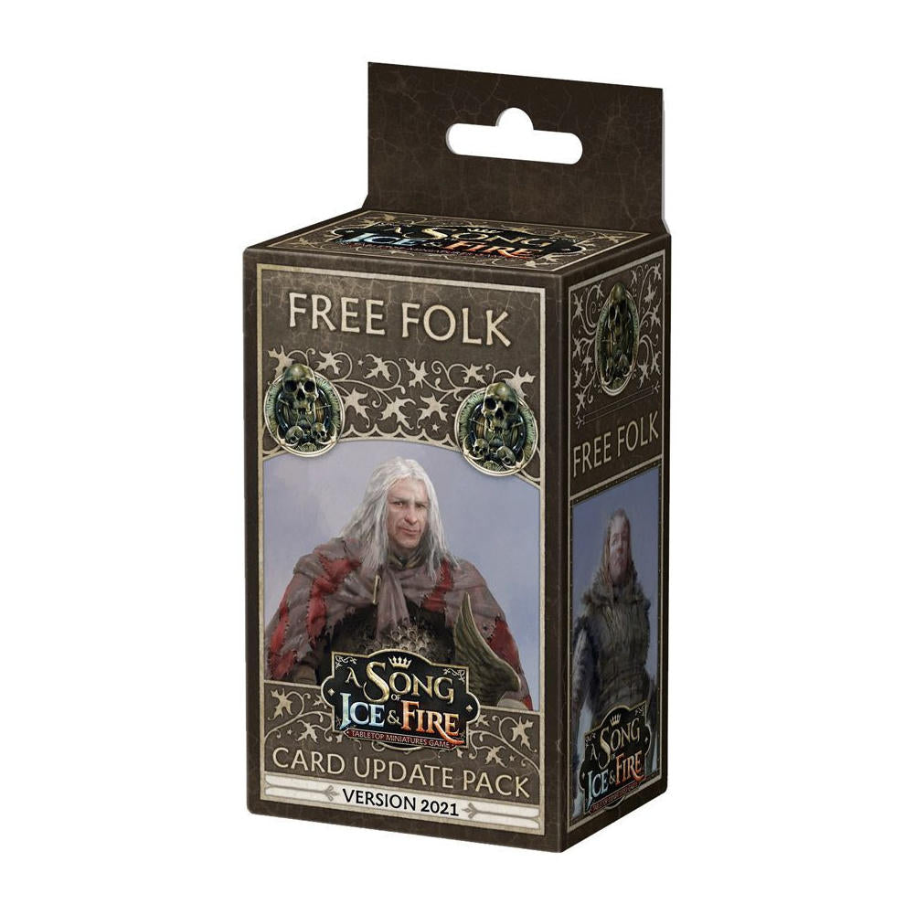 A Song of Fire & Ice Miniatures Game: Free Folk Faction Card Update Pack (2021)