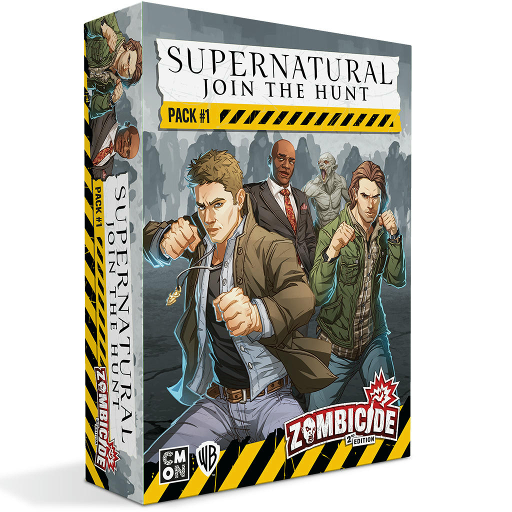 Image of Zombicide 2nd Ed Supernatural TV Series Survivor Pack #1 COLZCD-PR02