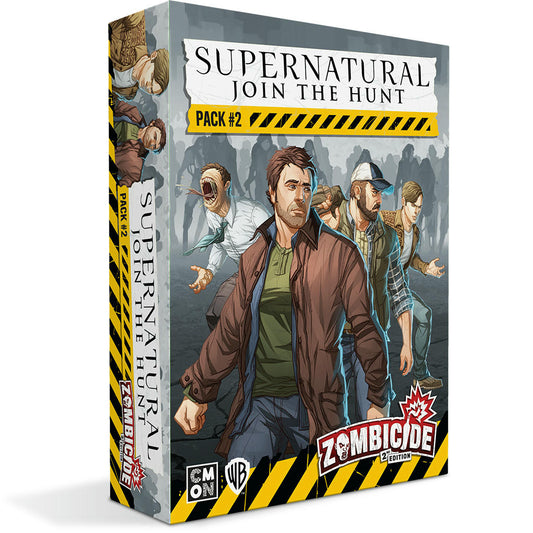 Image of Zombicide 2nd Ed Supernatural TV Series Survivor Pack #2 COLZCD-PR03