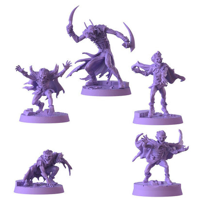 Image of Zombicide 2nd Ed Dark Nights Metal Expansion Pack #1: Survivors/Abominations