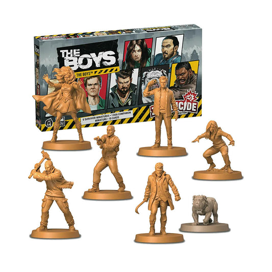 Image of Zombicide 2nd Ed The Boys Pack #2: The Boys Survivor Set w/Dog COLZCD-PR11