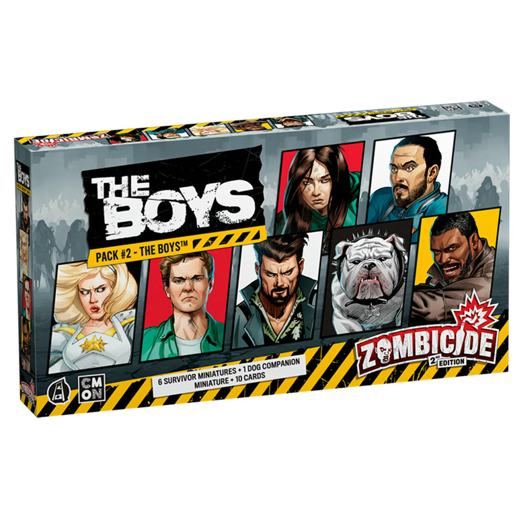 Image of Zombicide 2nd Ed The Boys Pack #2: The Boys Survivor Set w/Dog COLZCD-PR11