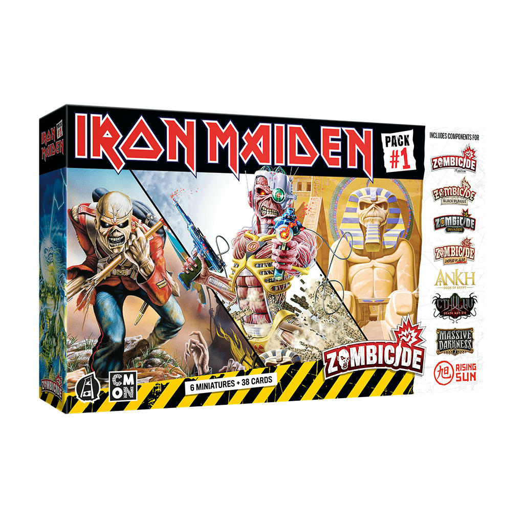 Image of Zombicide 2nd Ed Iron Maiden Survivor Pack #1 COLZCD-PR13
