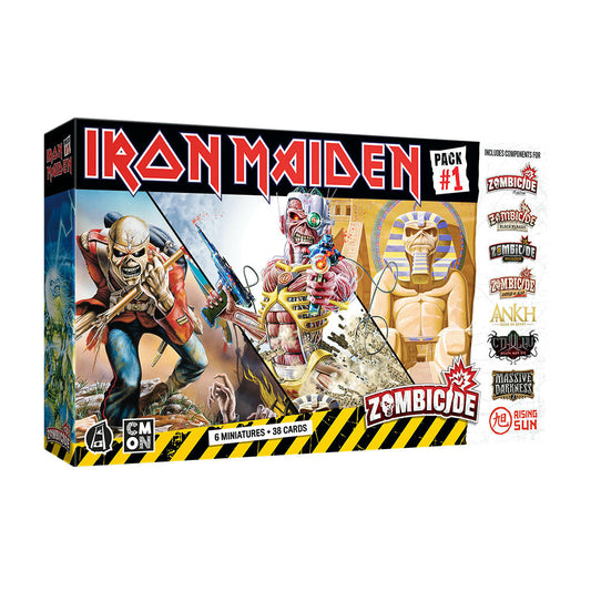 Image of Zombicide 2nd Ed Iron Maiden Survivor Pack #1 COLZCD-PR13