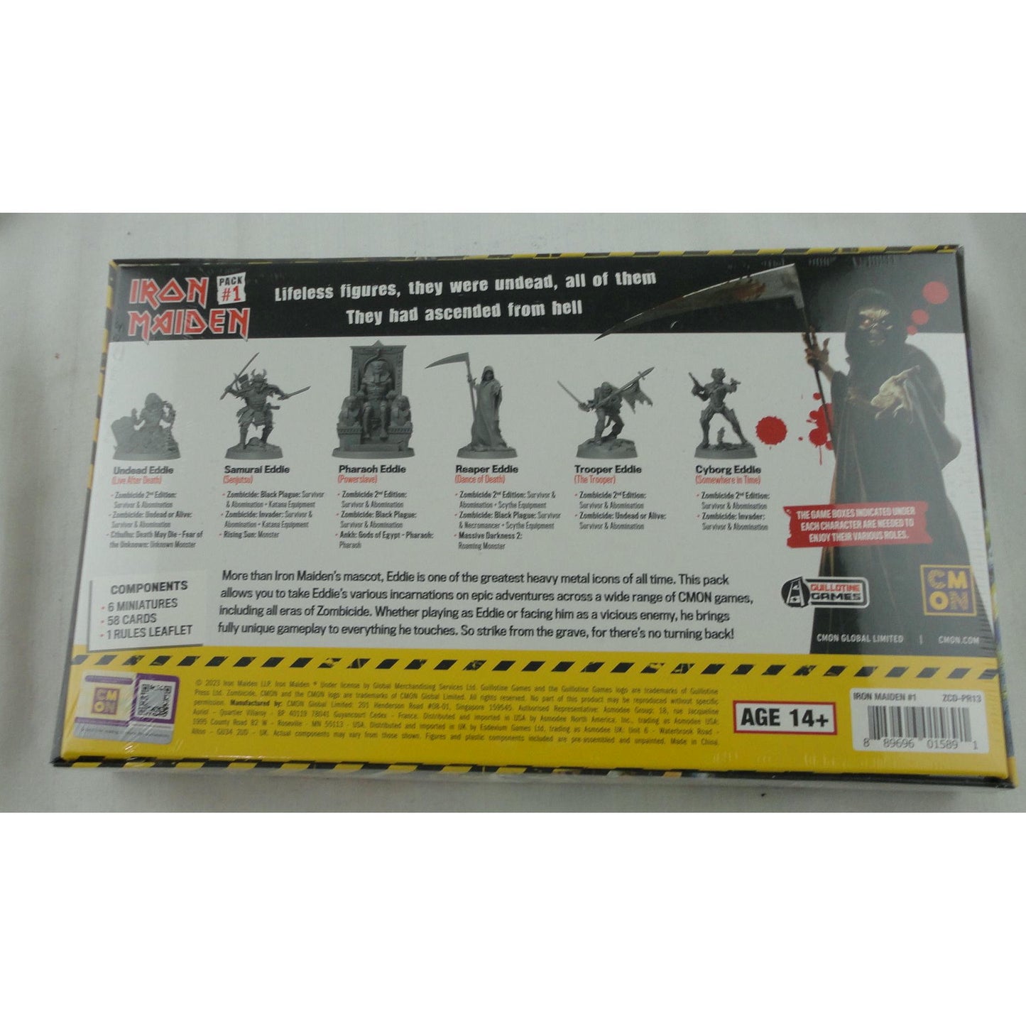 Image of Zombicide 2nd Ed Iron Maiden Survivor Pack #1 COLZCD-PR13