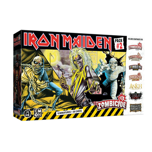 Image of Zombicide 2nd Ed Iron Maiden Survivor Pack #2 COLZCD-PR14
