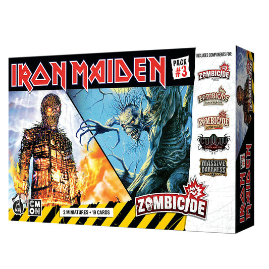 Image of Zombicide 2nd Ed Iron Maiden Survivor Pack #3 COLZCD-PR15