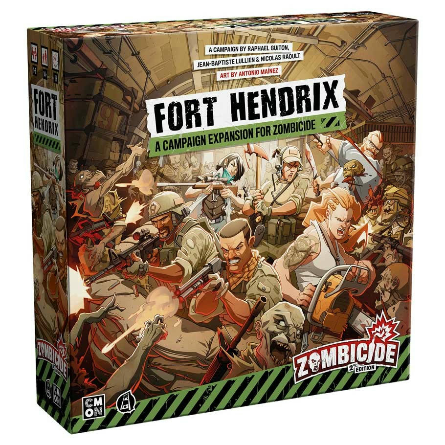 Image of Zombicide 2nd Ed Board Game Fort Hendrix Campaign Expansion ZCD003 Zombiecide