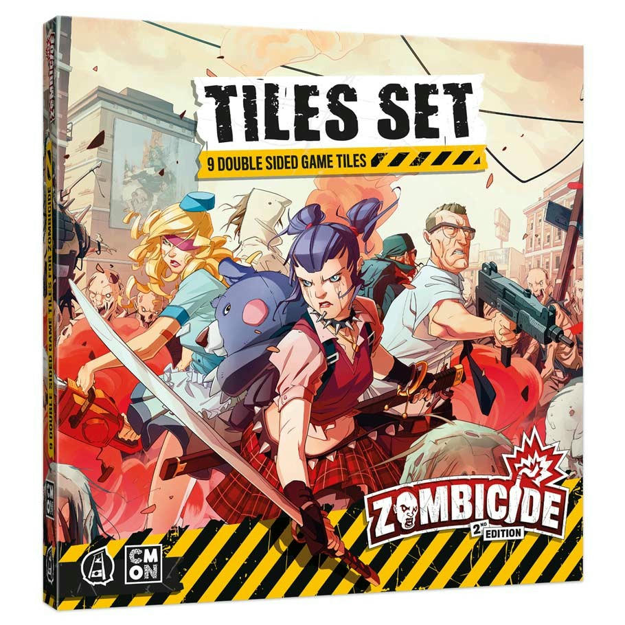 Image of Zombicide 2nd Ed Board Game Tile Set by CMON ZCD007 Zombiecide