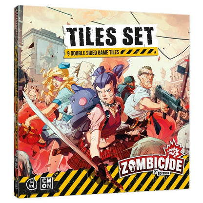 Image of Zombicide 2nd Ed Board Game Tile Set by CMON ZCD007 Zombiecide
